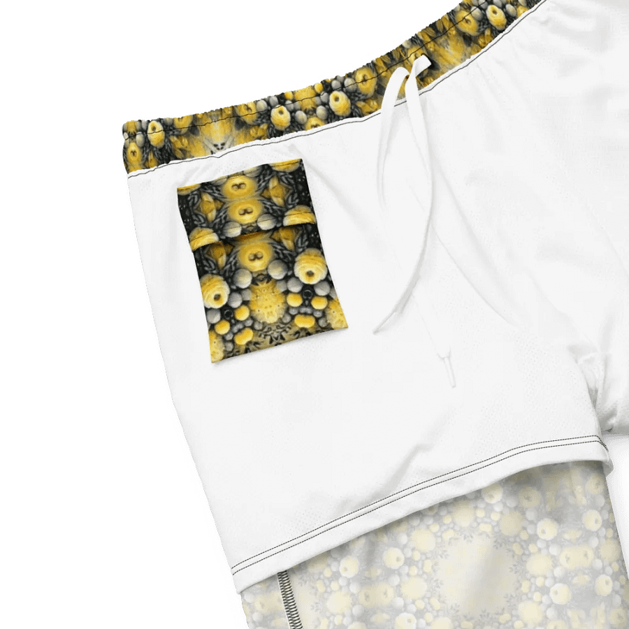 Golden Symmetry Swim Trunks product image (6)