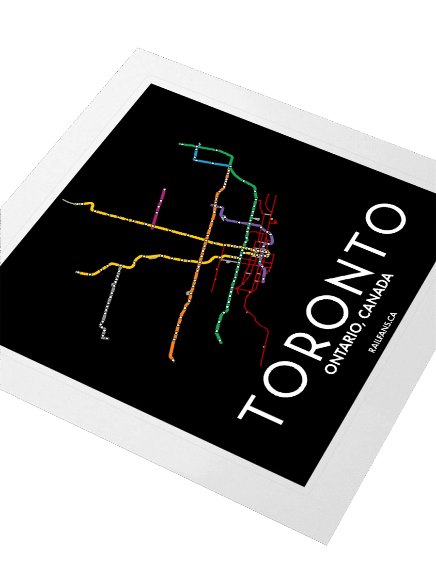 The Rail Fans Canada Transit Sticker - Toronto product image (8)