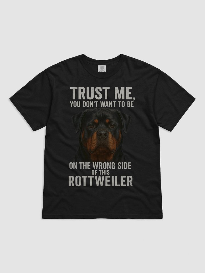 Trust Me You Don't Want To Be In The Wrong Side Of This Rottweiler Tee product image (1)