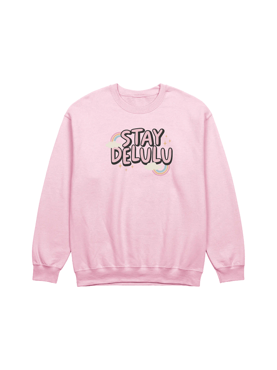[Stay Delulu] Crewneck Sweatshirt product image (3)