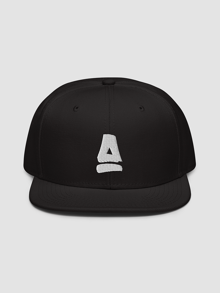 AlexanderAverage White A Logo Snapback Hat product image (2)