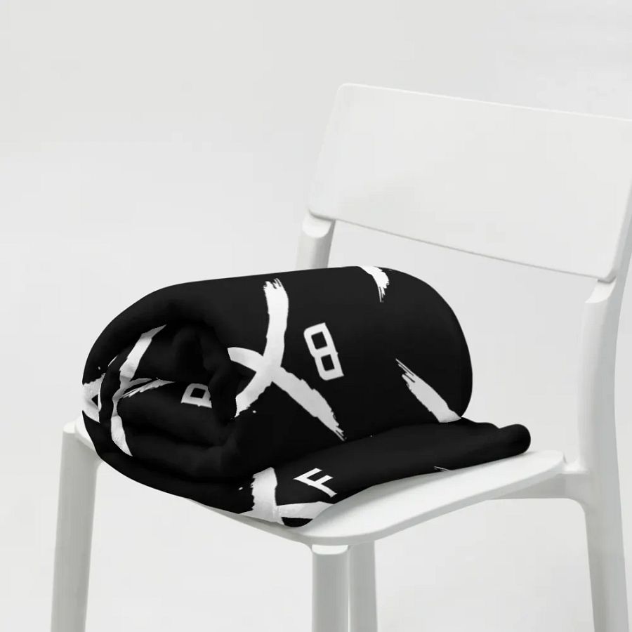 Black Flag Dodgeball Club Throw Blanket product image (7)