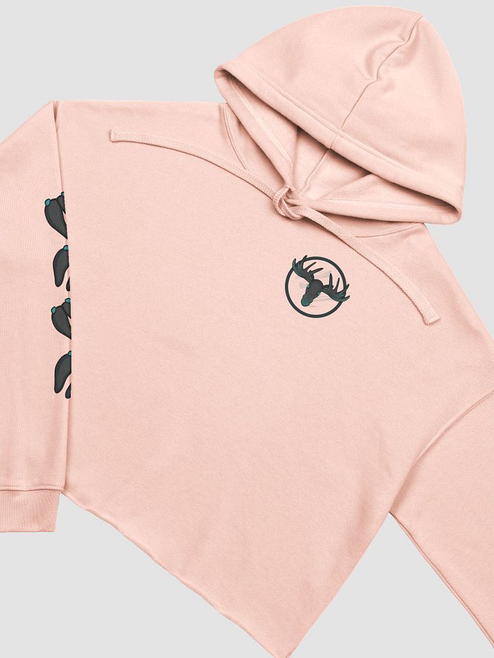 Moose Tracks/Logo Crop Hoodie product image (2)