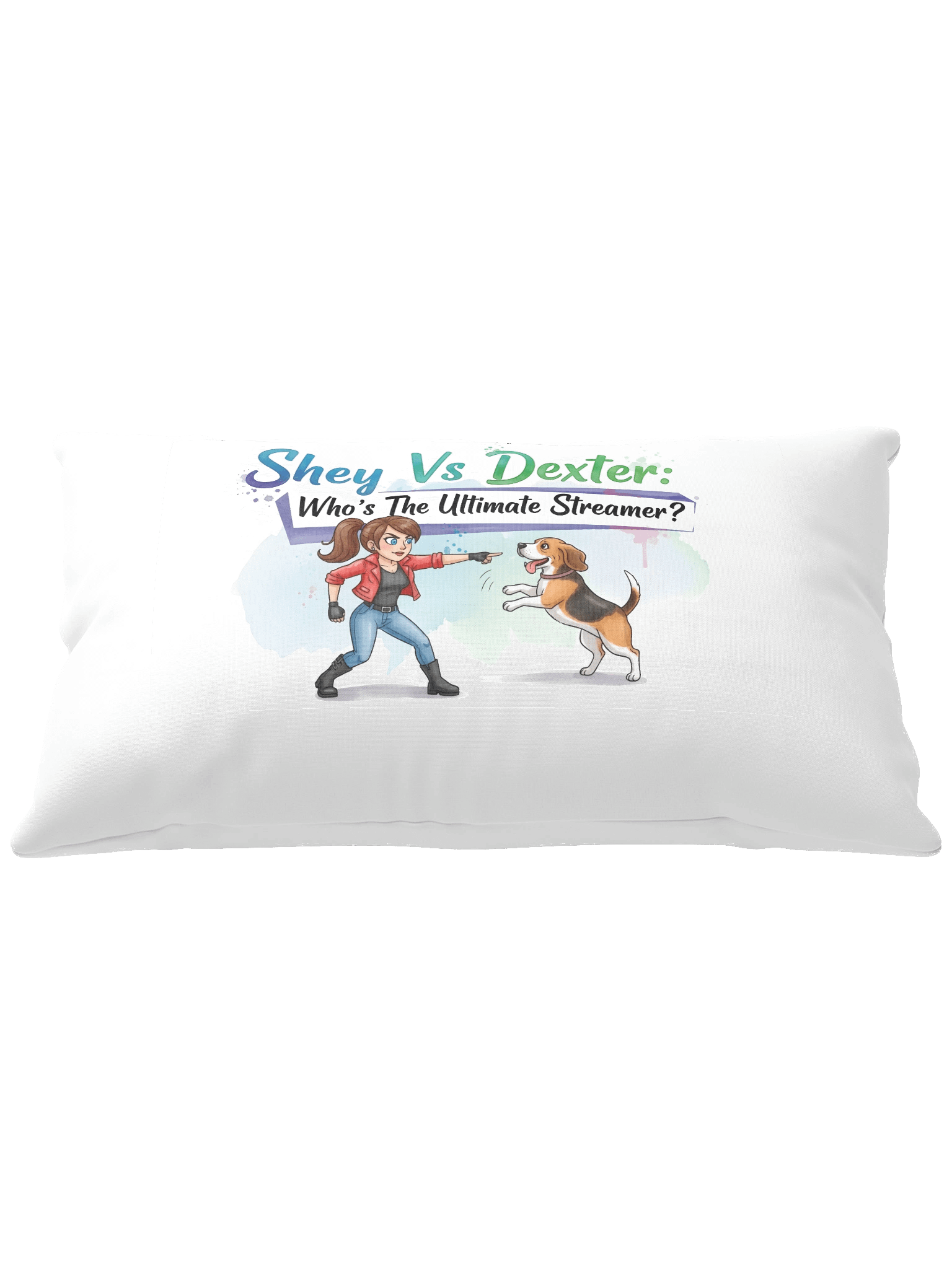 Shey Vs. Dex Pillow product image (1)