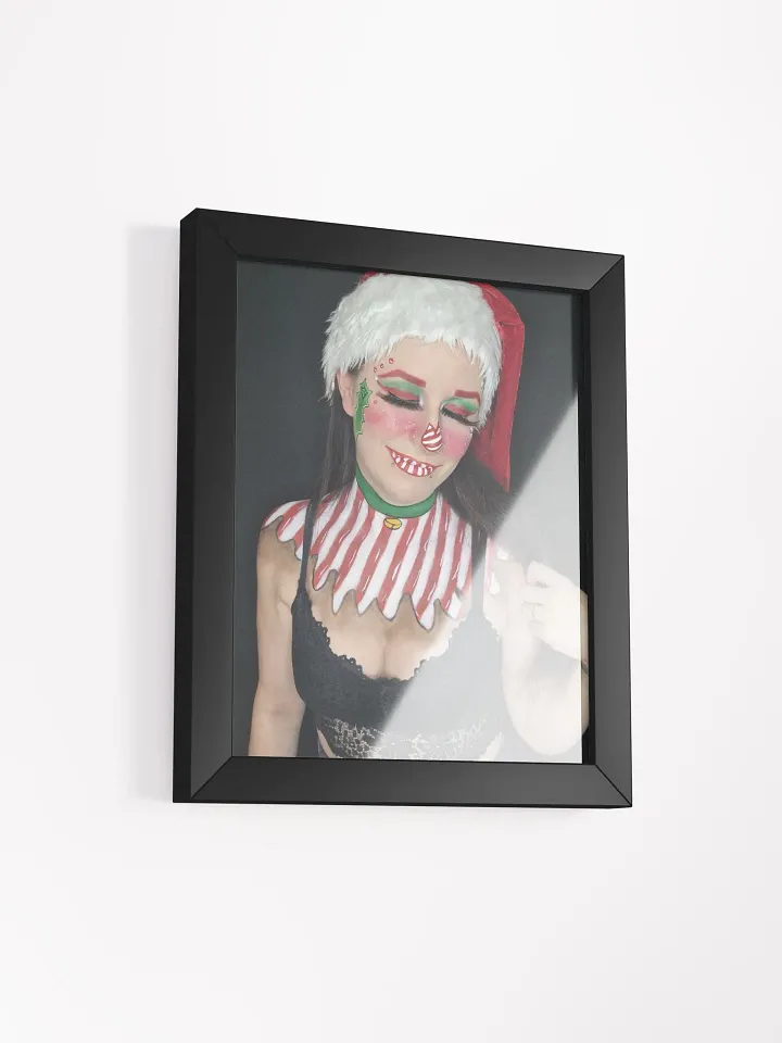 Christmas Elf 2 - Framed High-Quality Matte Poster product image (2)