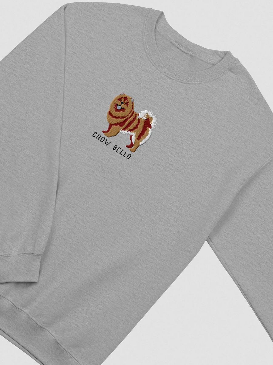 Chow Bello Sweatshirt(Embroidered) of a Chow Chow(Tan) product image (6)