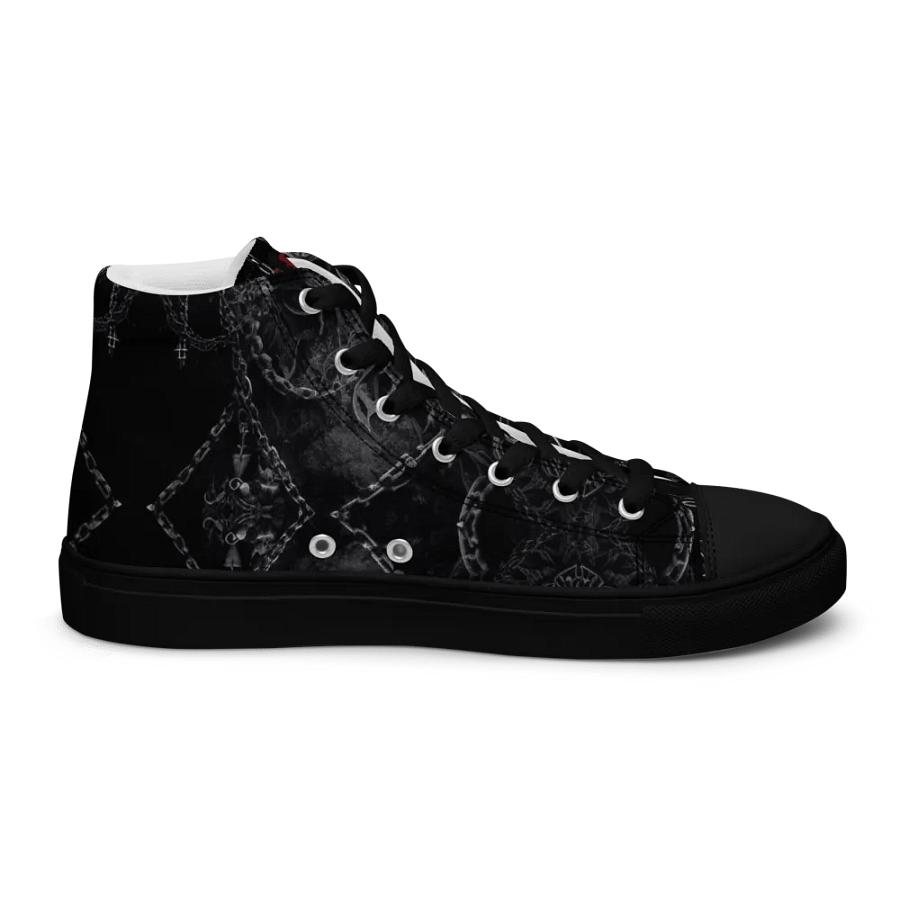 Ruinous revenge ETHEREAL DARKNESS edition woman's high top canvas shoes product image (7)