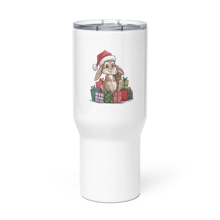 Santa Bunny Travel Mug with a Handle product image (1)