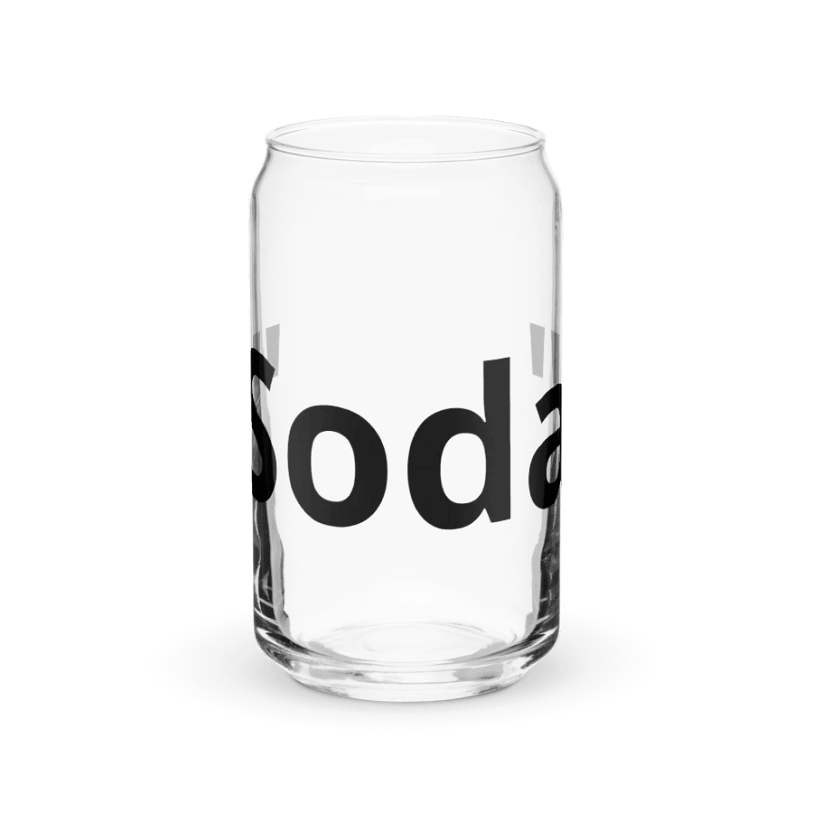 The "Soda" Glass; Sip in Style! product image (1)