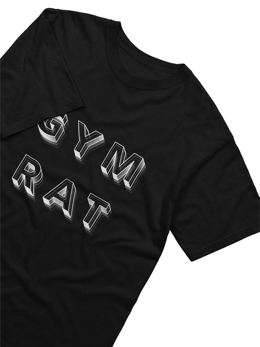 Bold "Gym Rat" Soft Cotton T-Shirt product image (18)