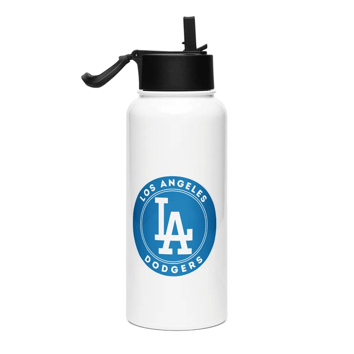I Love the Los Angeles Dodgers White Tumbler product image (1)