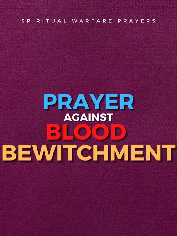 Prayer Against Blood Bewitchment product image (1)