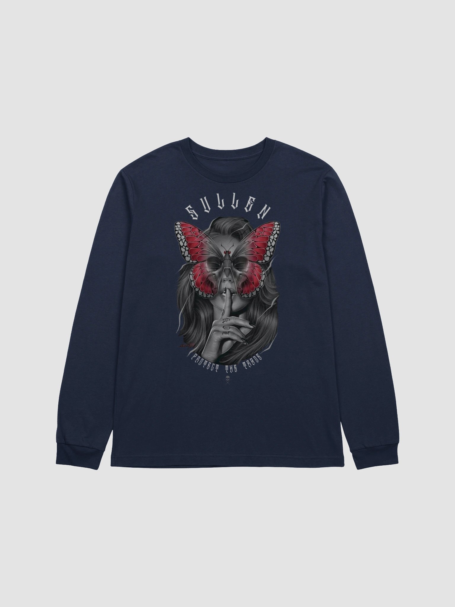 Silent Butterfly Long Sleeve T-Shirt product image (1)