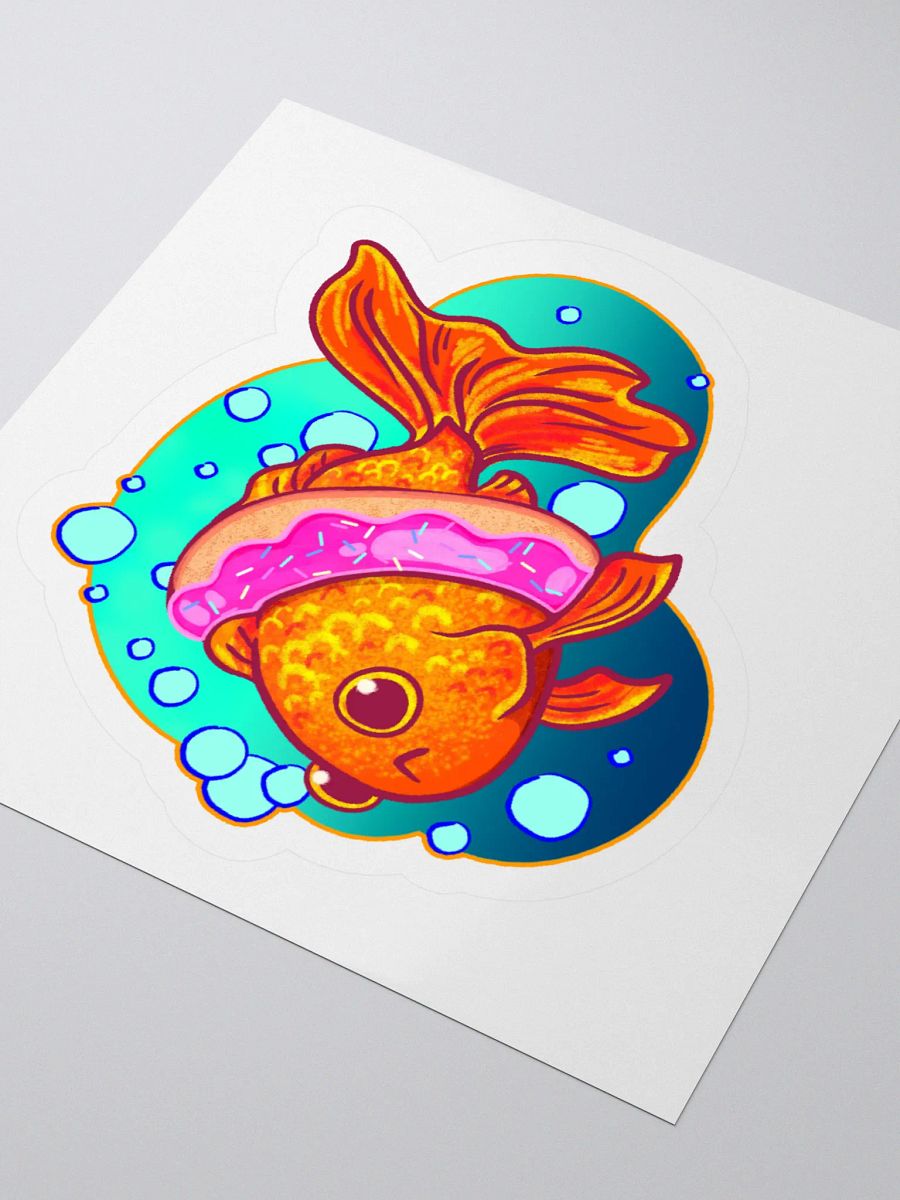 Donut Stop Swimming Sticker product image (3)