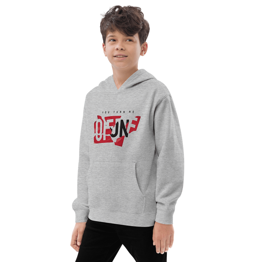 Kids Heritage Youth Pullover Fleece ON-OFF Slogan product image (3)