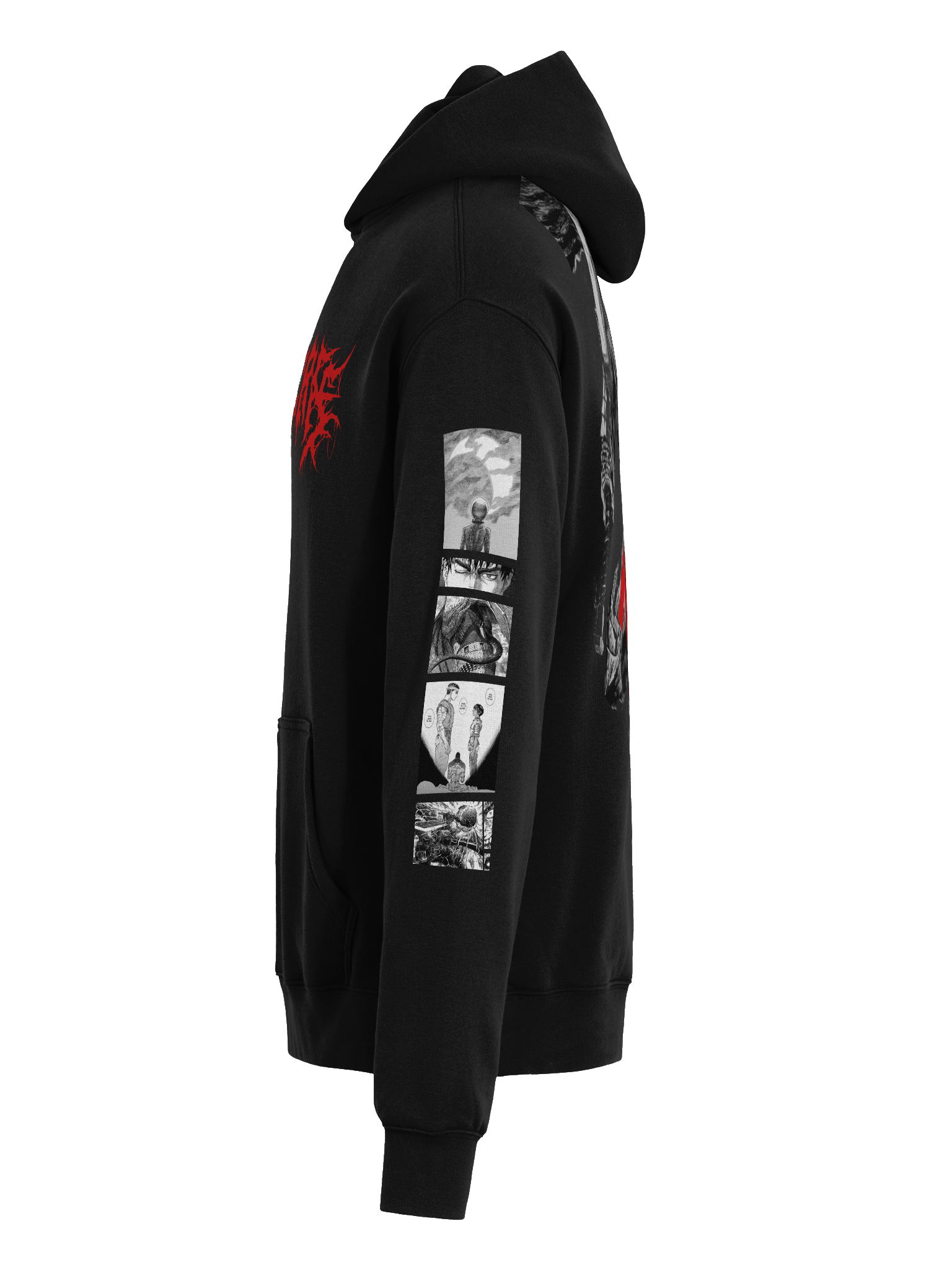 Oversized Berserk hoodie product image (5)
