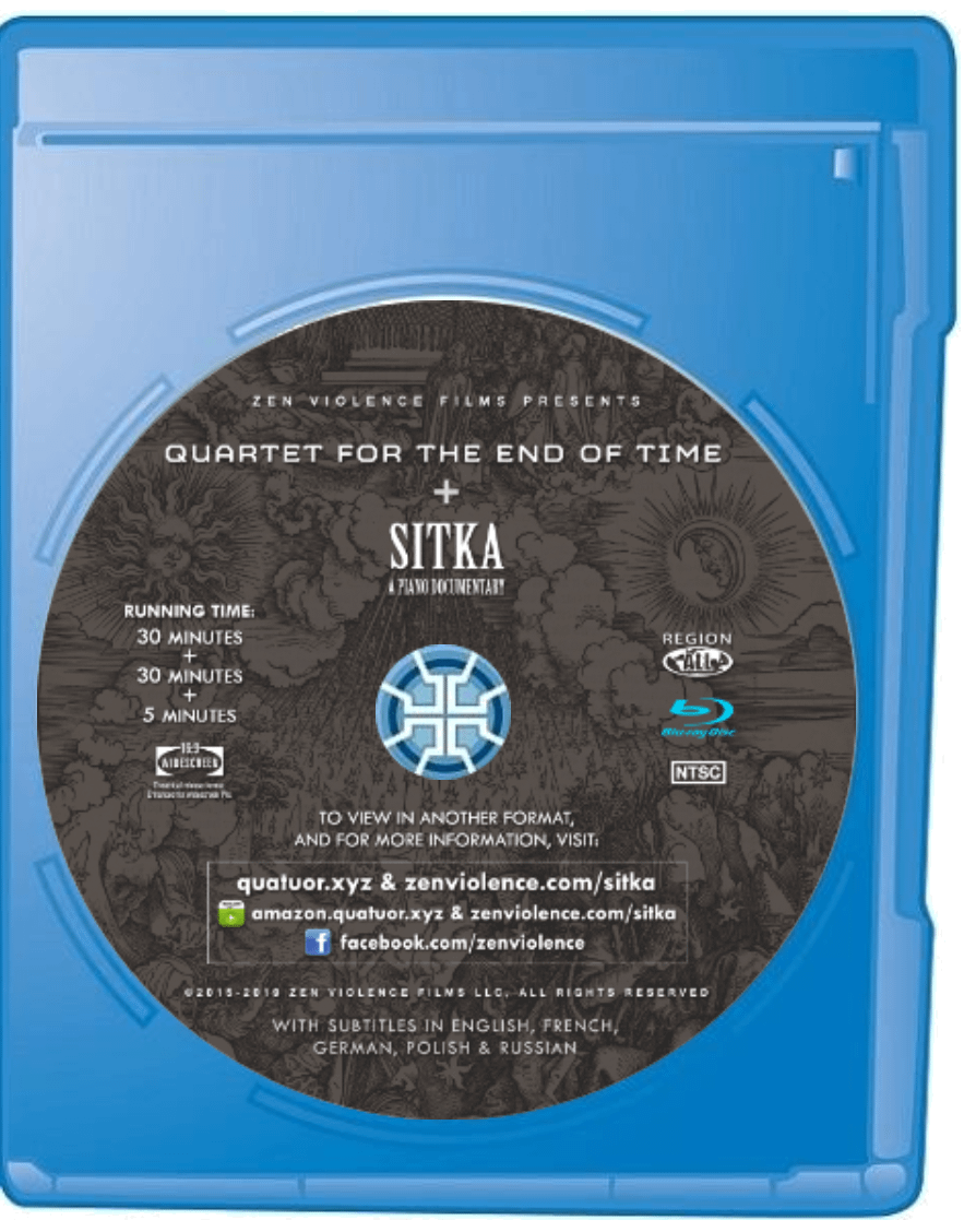 Quartet for the End of Time (w/bonus film Sitka: A Piano Documentary) product image (3)