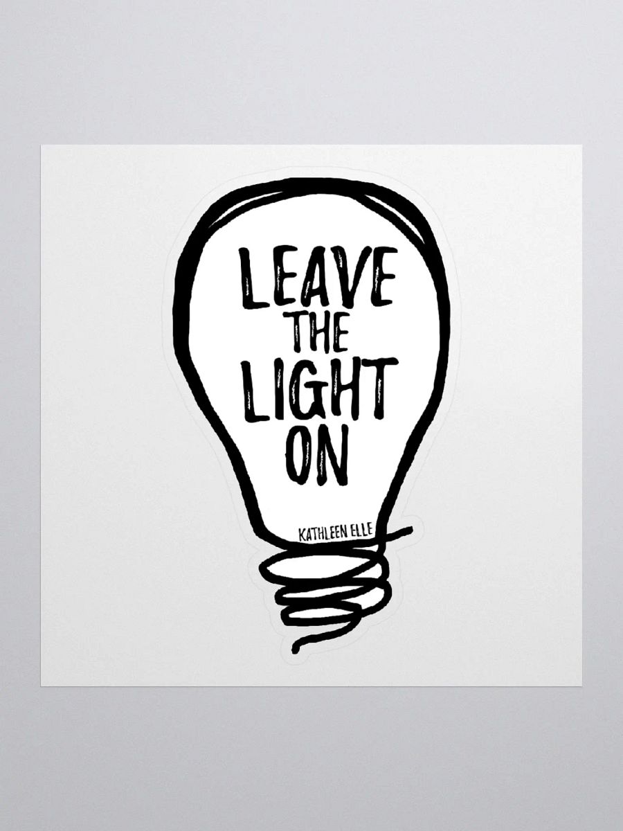LTLO Bulb Sticker product image (1)