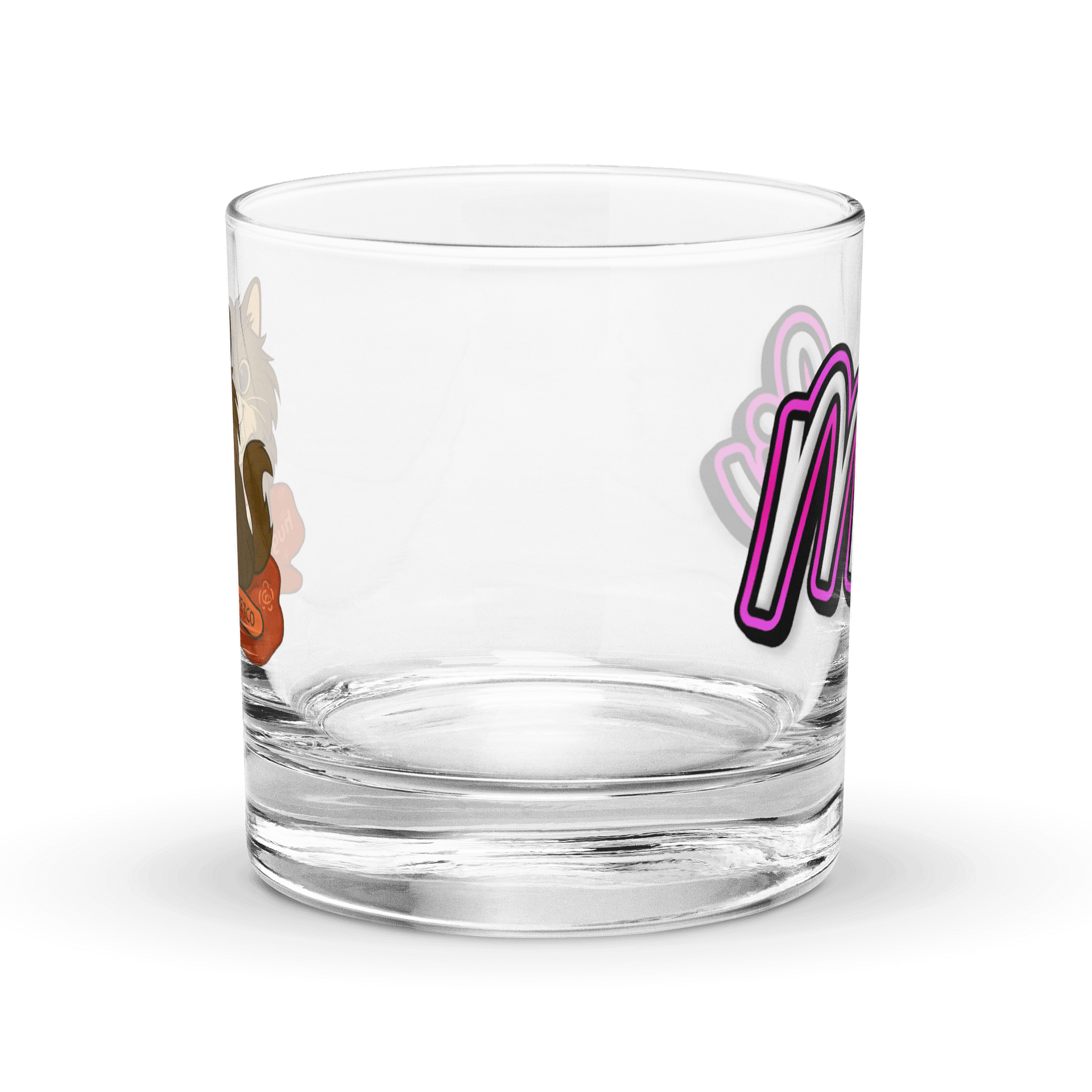 Mali the Axe Cat Rocks Glass product image (4)