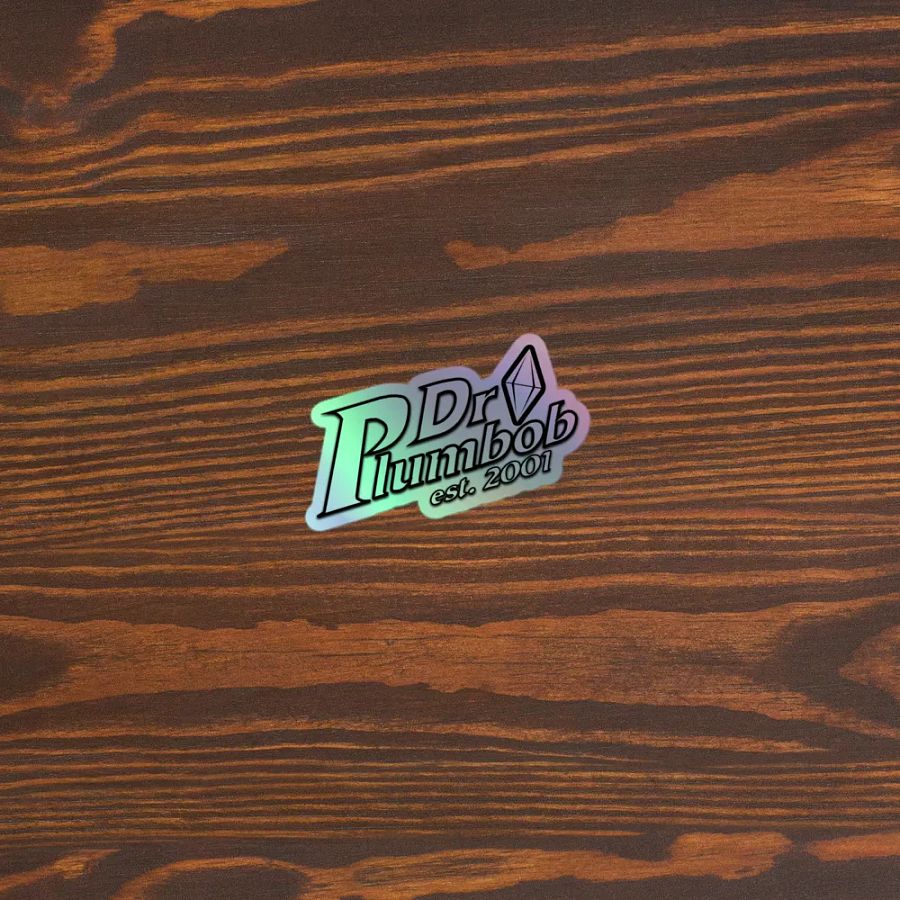 Dr. Plumbob Holographic Sticker product image (3)