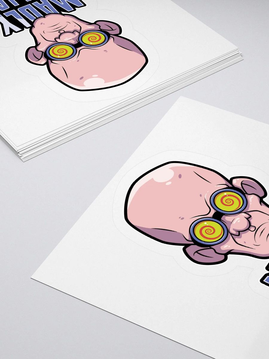 Funny College Student Sticker – Madly Brilliant Design product image (11)