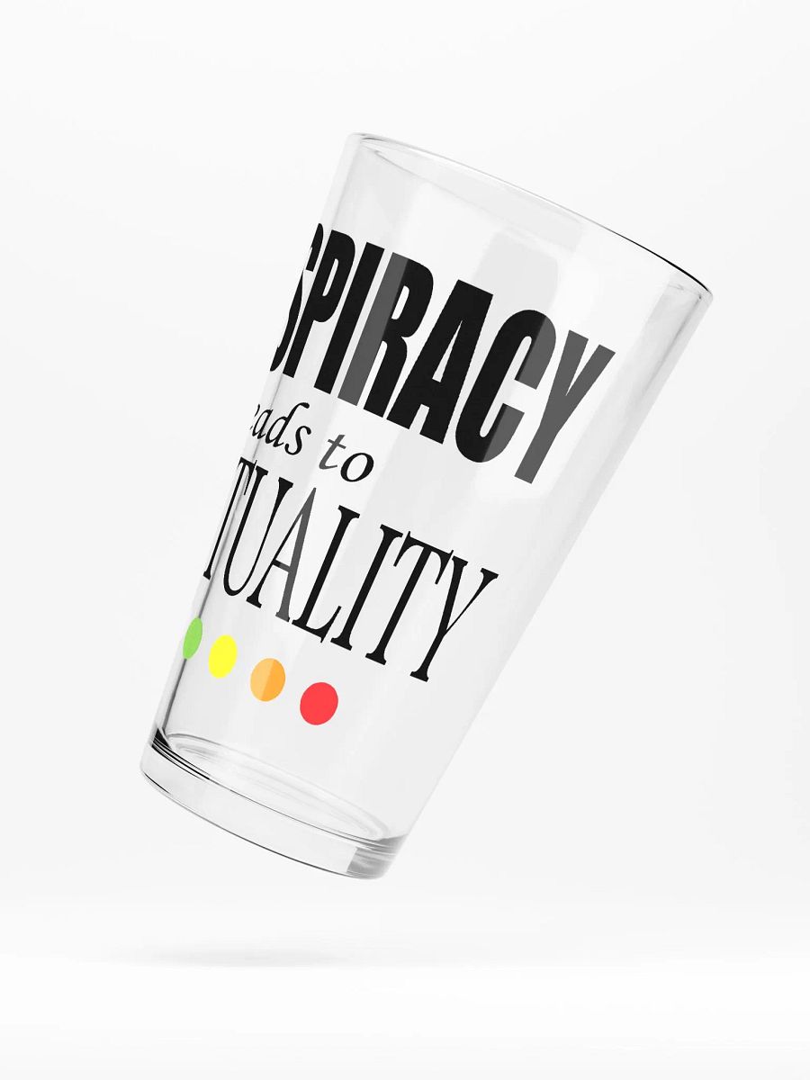 Conspiracy Leads To Spirituality - Shaker Pint Glass product image (5)