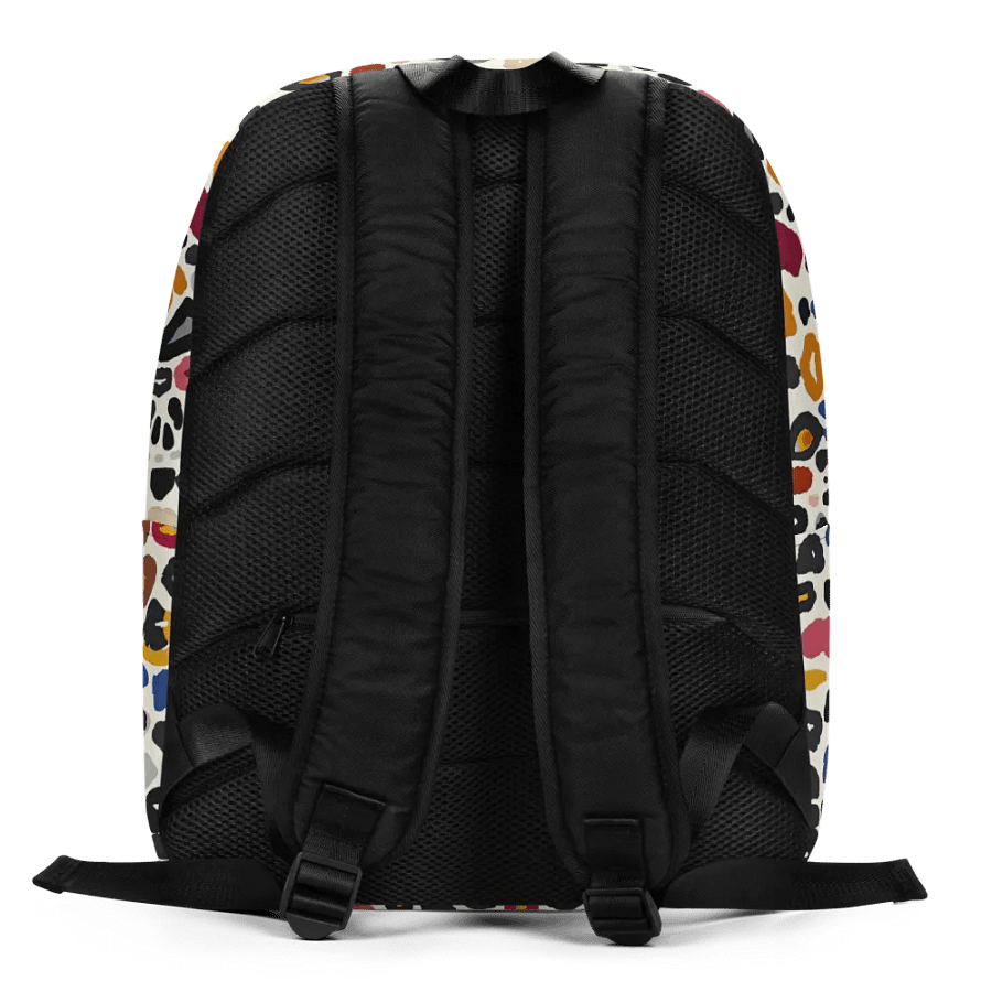 Eclectic Leopard Print Laptop Backpack product image (4)