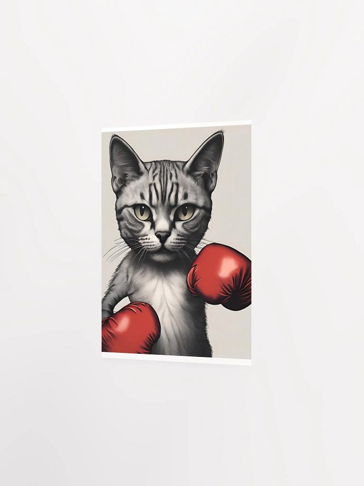 Boxing Cat poster product image (2)