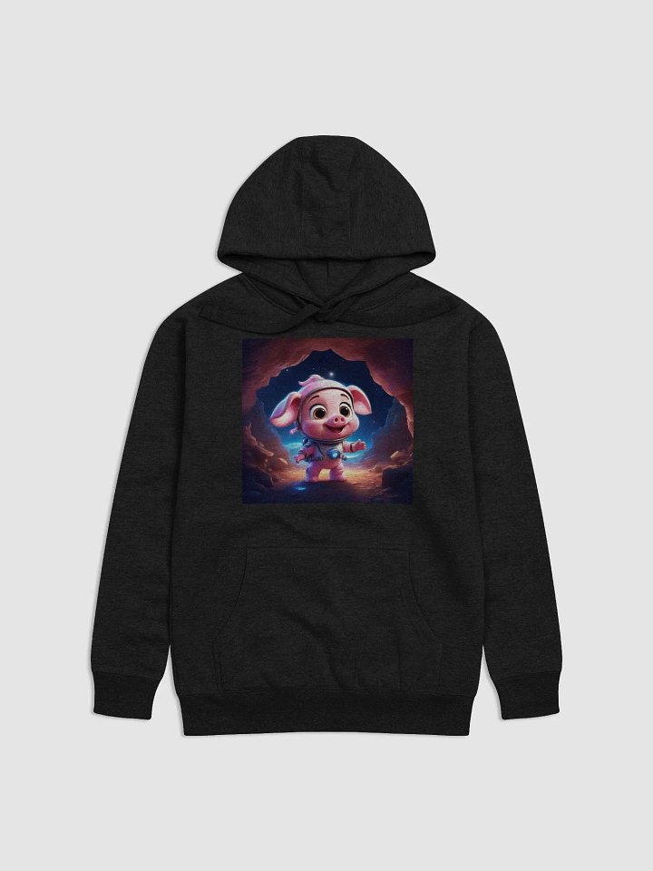 "Winter Moonwalk T-Shirt – Dreamy Steps Under a Vibrant Sky" Description: product image (1)