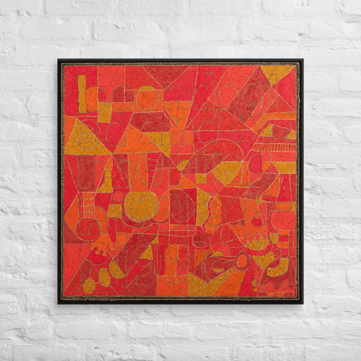 Boondoggled and Blabbering/Higgedly Piggledy on Canvas (32" x 32") product image (2)