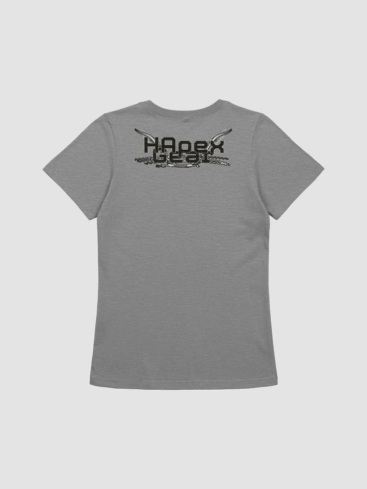 Women's Supersoft Relaxed-fit T-Shirt - Black HApex Gear White Logo product image (2)