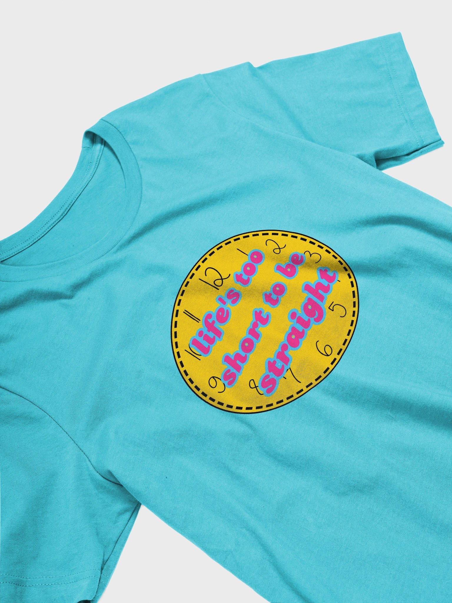 life's too short to be straight pansexual t-shirt product image (3)