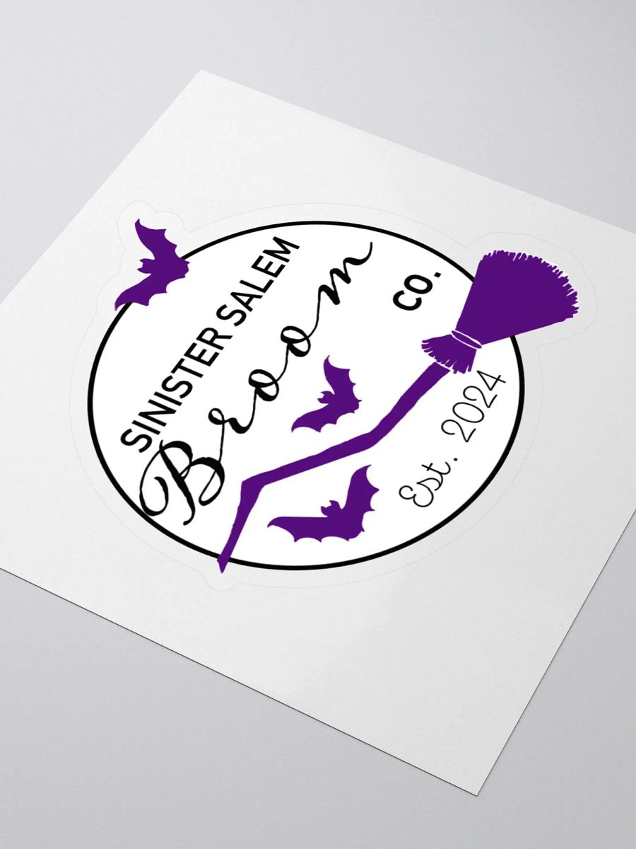 SinisterSalem Broom Co. Stickers product image (3)