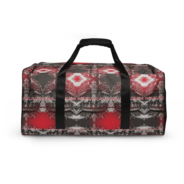 Warrior King All-Over Print Duffle Bag product image (2)