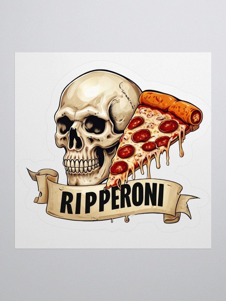 Ripperoni – Gamer & Streamer Sticker 3''x3'' product image (1)