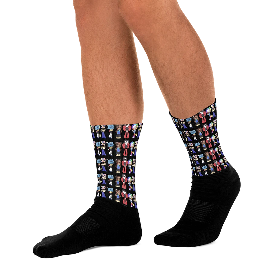 Black Group Chibi Socks product image (10)