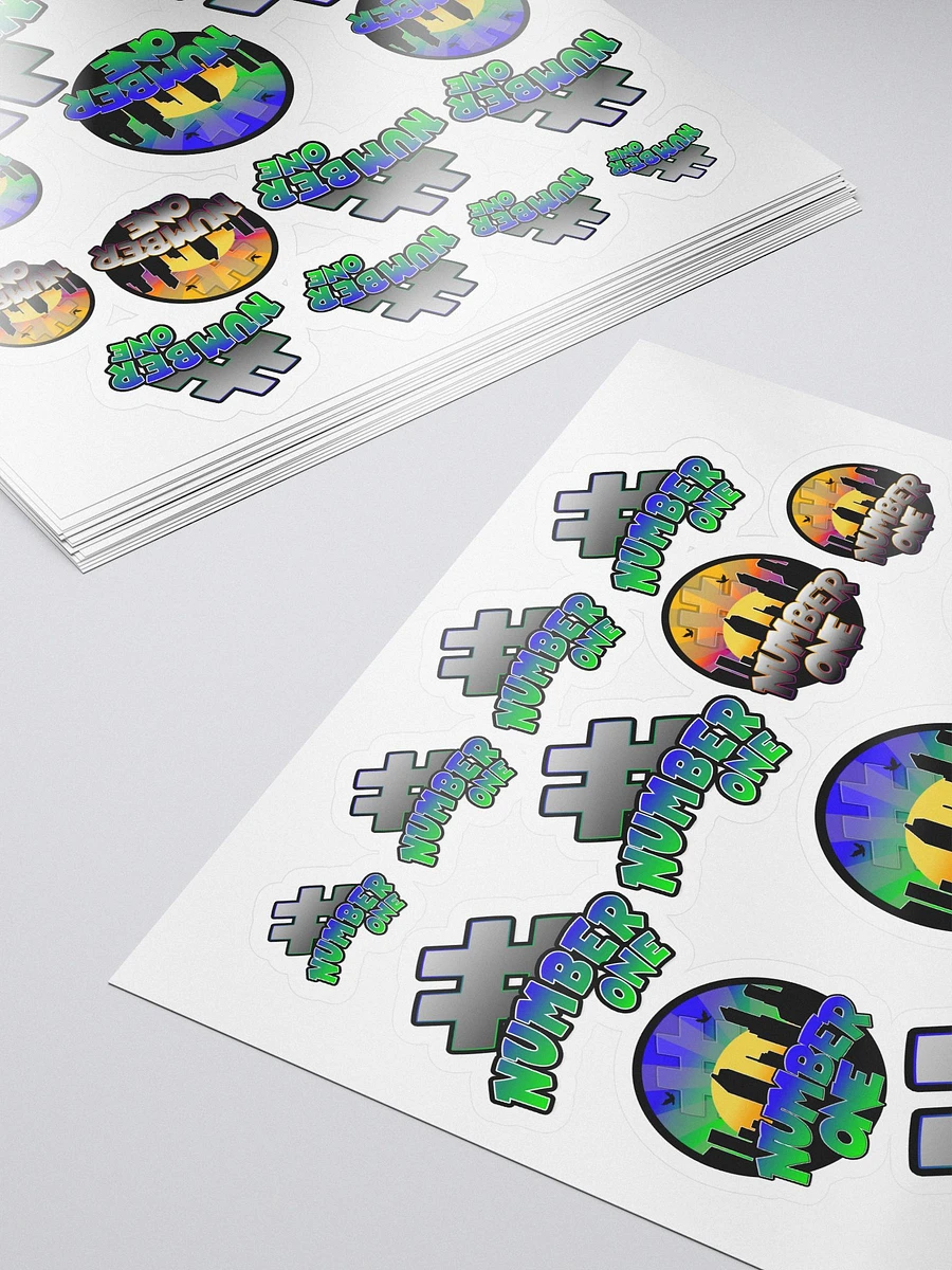 NUMBER ONE STICKER product image (5)