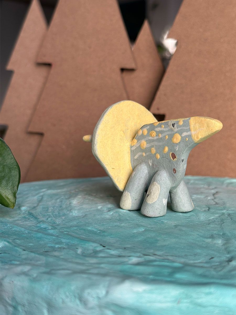Spring Ceratopsid Ceramic Spill - B Grade product image (4)