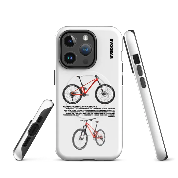 White Mondraker Foxy Carbon R iPhone MagSafe Case product image (3)