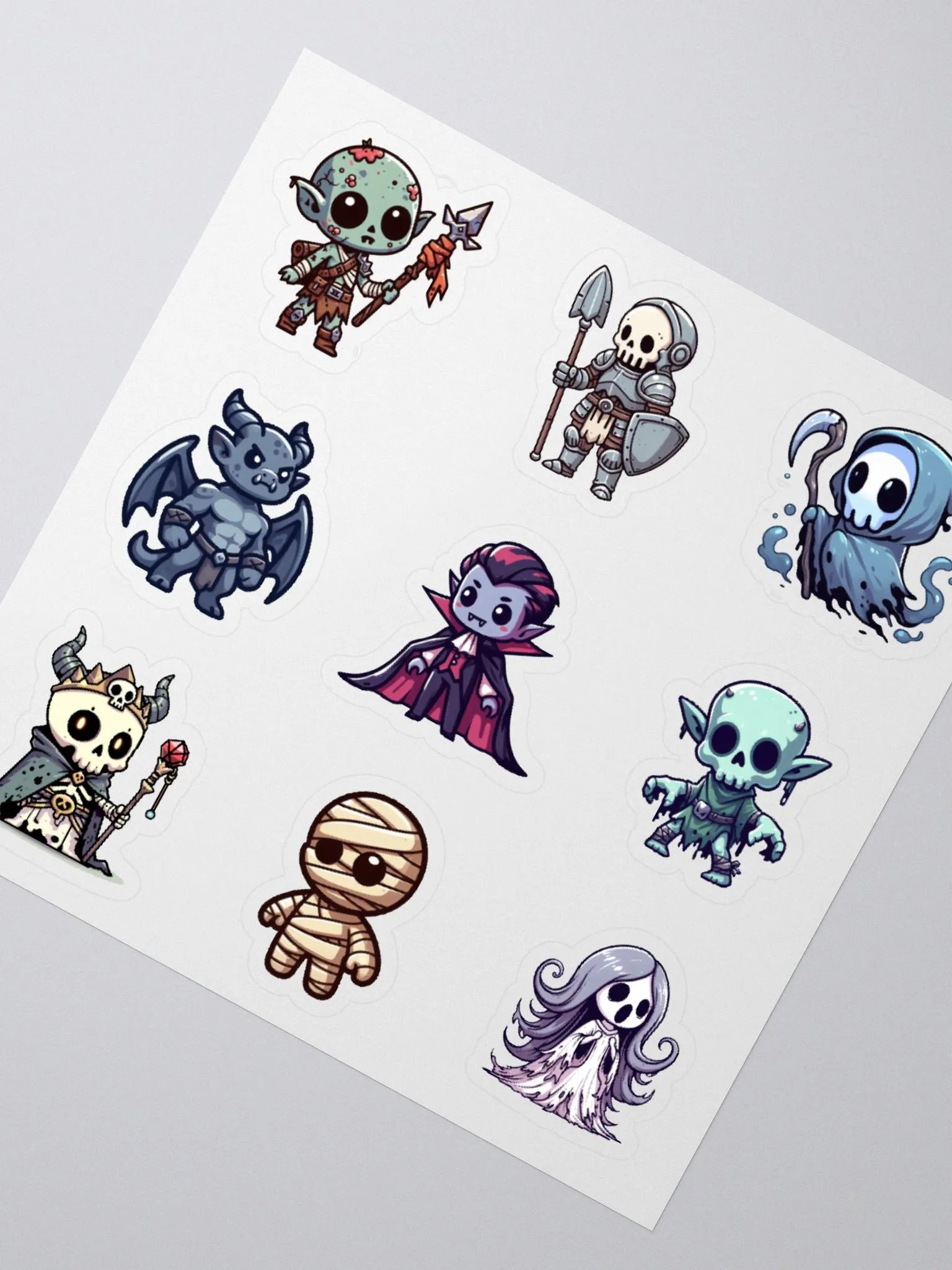 Macabre Minions | 9 Kiss Cut Stickers product image (4)