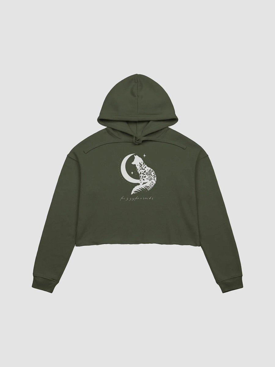 moon fox V2 - cropped hoodie product image (1)