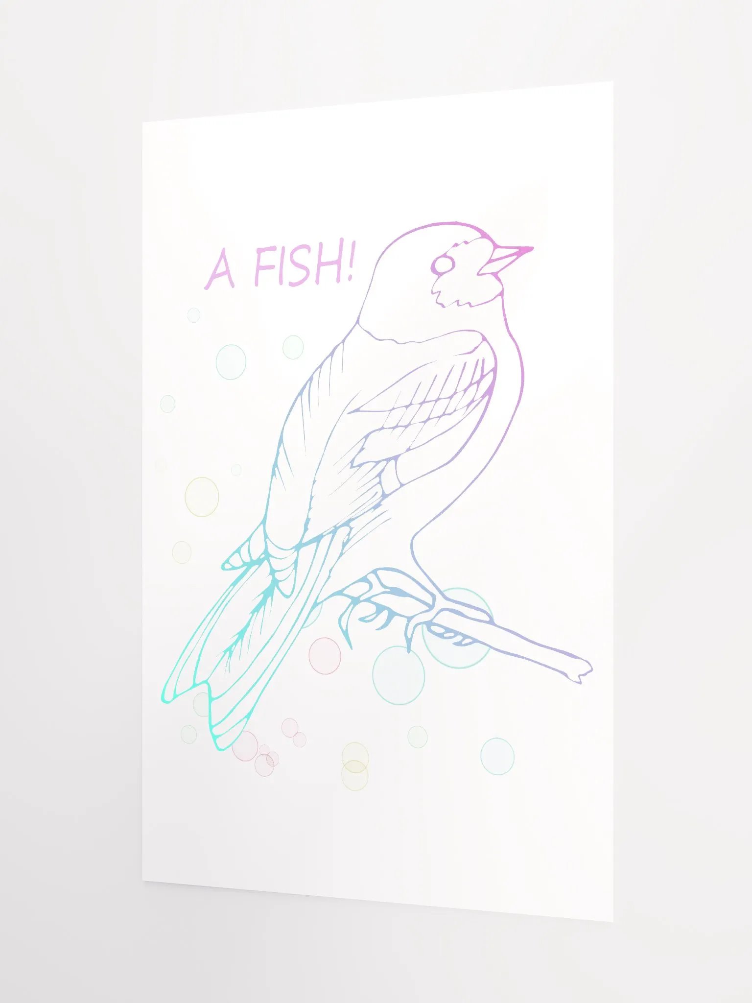 Bubble Bird Poster product image (7)
