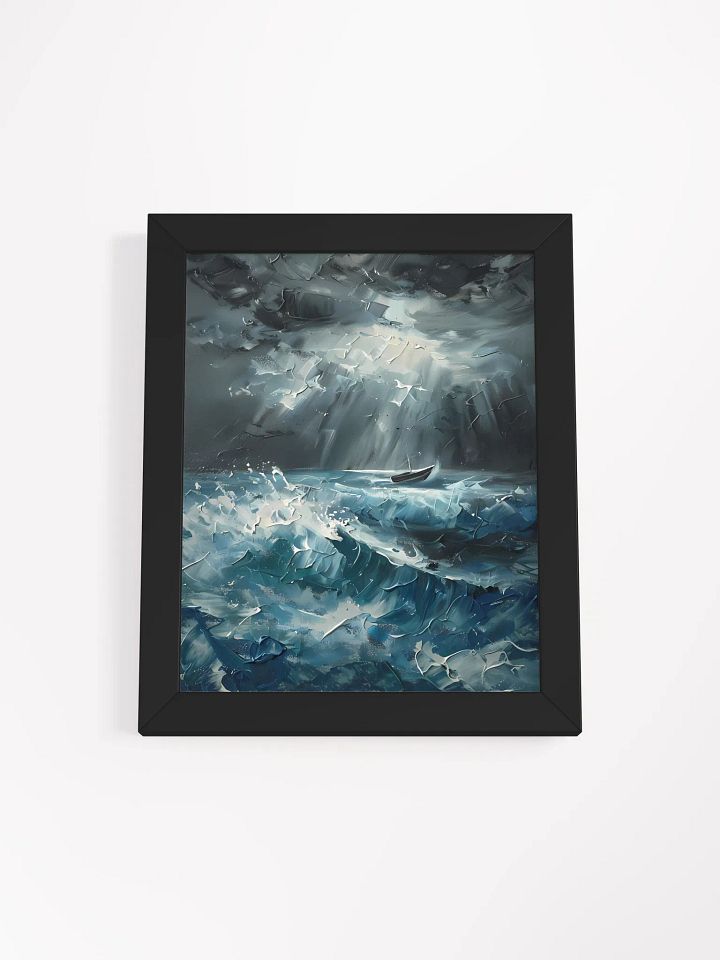 Tempestuous Waters Framed Art Poster product image (2)