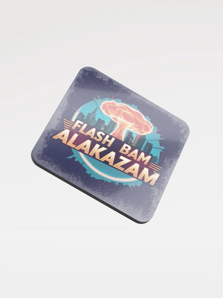 Flash Bam Alakazam - Glossed Cork Coaster product image (2)