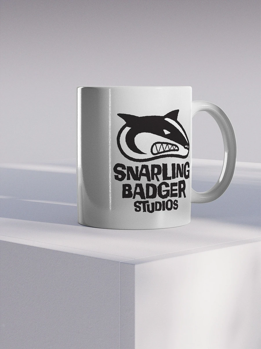 Snarling Badger Studios - logo ceramic mug product image (1)