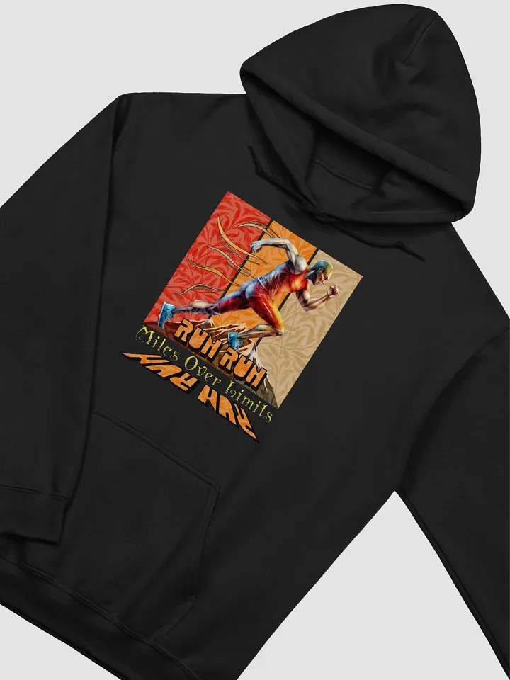 Run Run Miles Over Limits Male Running Limitless Hoodie product image (2)