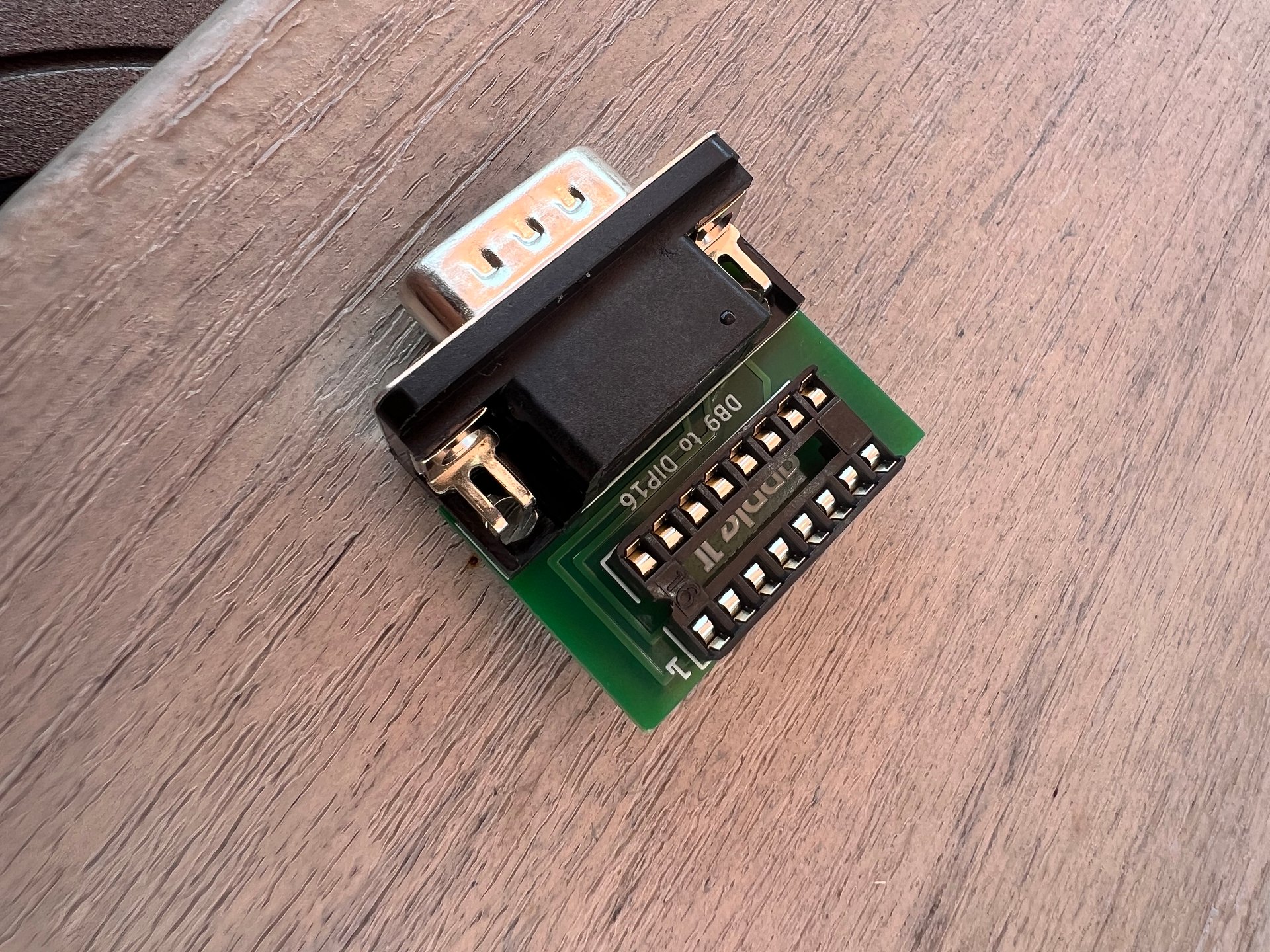 Apple II Joystick Port Adapter - DB9 to DIP16 product image (3)