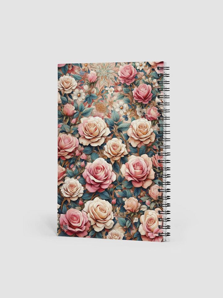 Royal Floral Spiral Notebook product image (2)