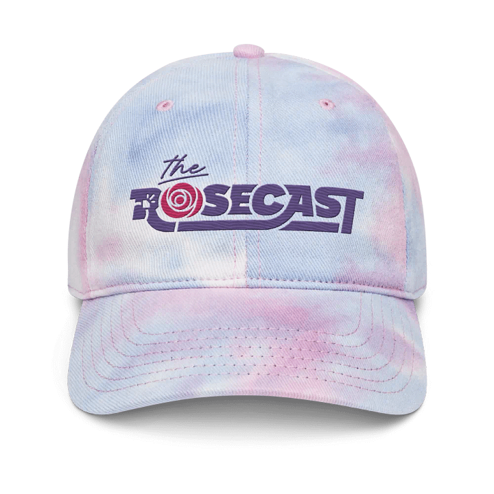 Rosecast Logo Tie-Dye Dad Hat product image (1)