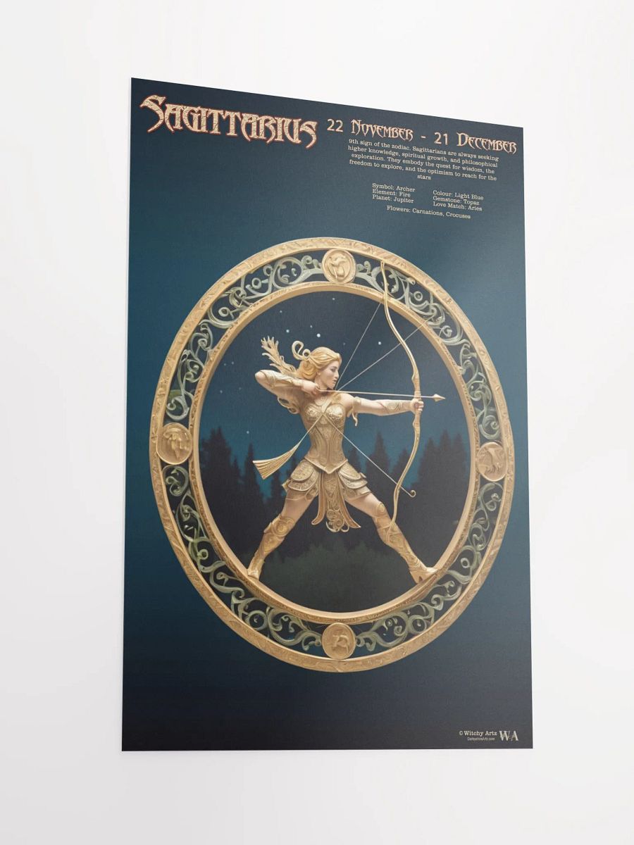 Western Zodiac Poster - SAGITTARIUS product image (5)